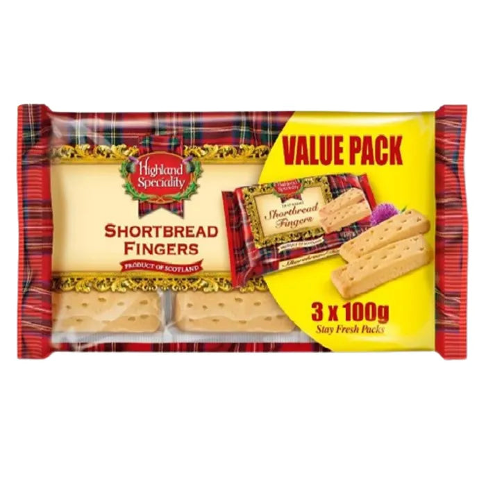 Highland Speciality Shortbread Fingers 300g