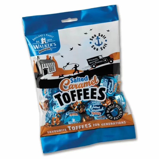 Walker's Nonsuch Salted Caramel Toffees 150g