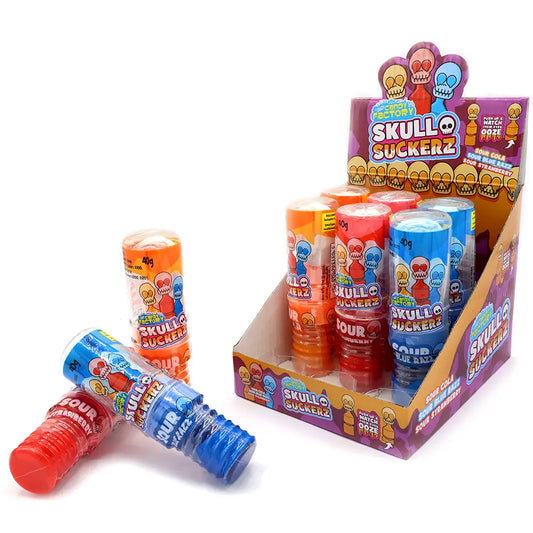 Crazy Candy Factory Skull Suckers 40g