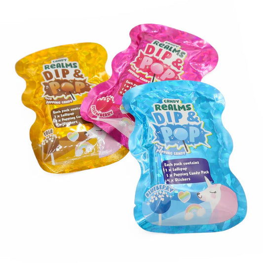 Candy Realms Unicorn Dip N Pop 16g