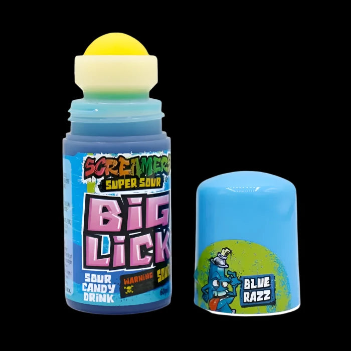 Zed Candy Screamers Blue Razz Big Lick 60ml