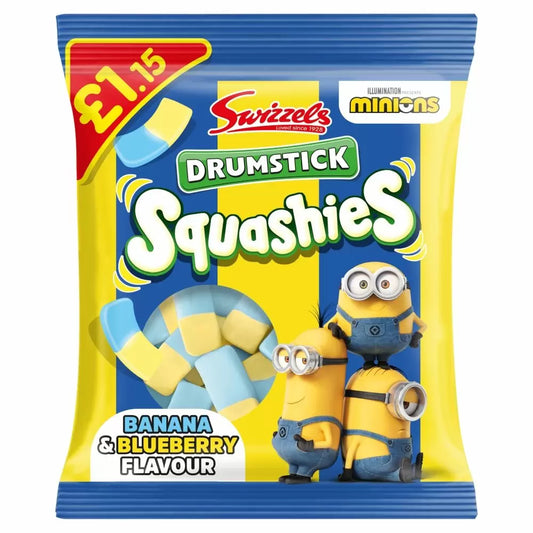 Swizzels Minions Drumstick Squashies 120g
