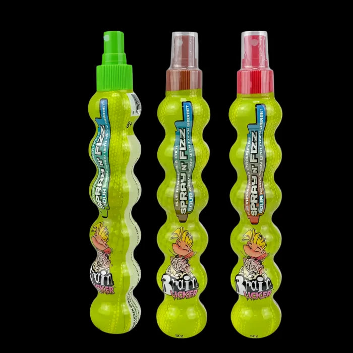 Brain Licker Spray N Fizz Tubes 80g