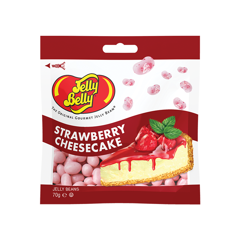 Jelly Belly Strawberry Cheesecake 70g Bag