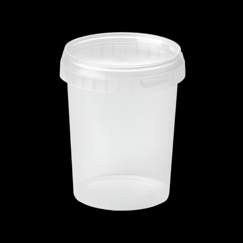 520ml Round 95mm Diameter Tamper Evident Containers Bulk Wholesale