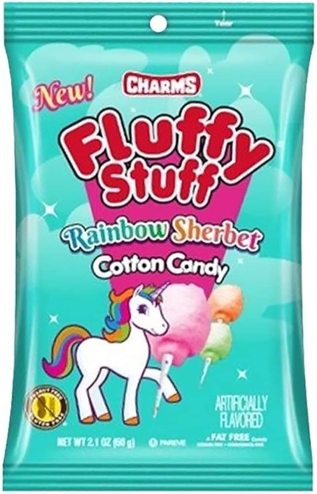 Charms Fluffy Stuff Unicron Cotton Candy 70g