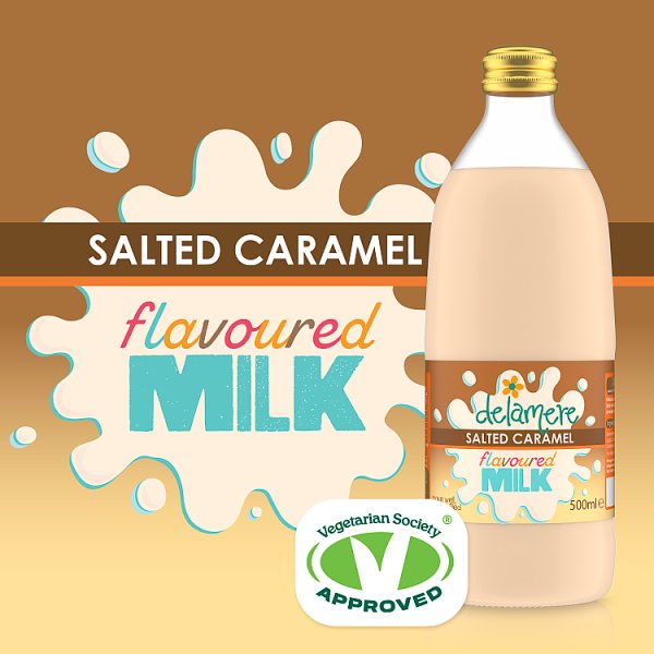 Delamere Salted Caramel Flavoured Milk 500ml