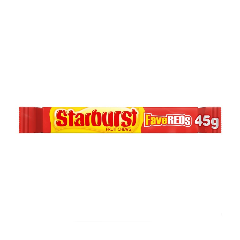 Starburst Fave Reds Chewy Sweets 45g