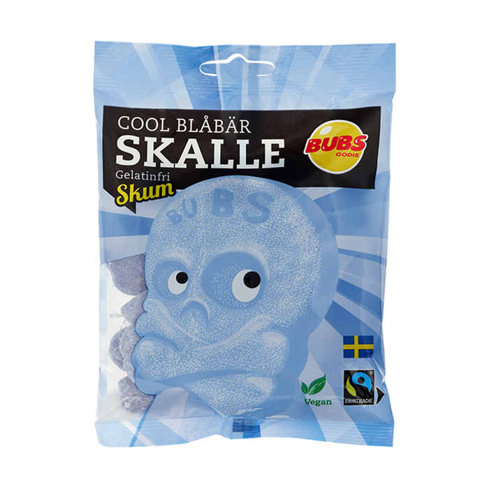 Bubs Cool Blueberry Skull Foam (90g)