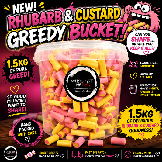 Haribo Rhubarb & Custard