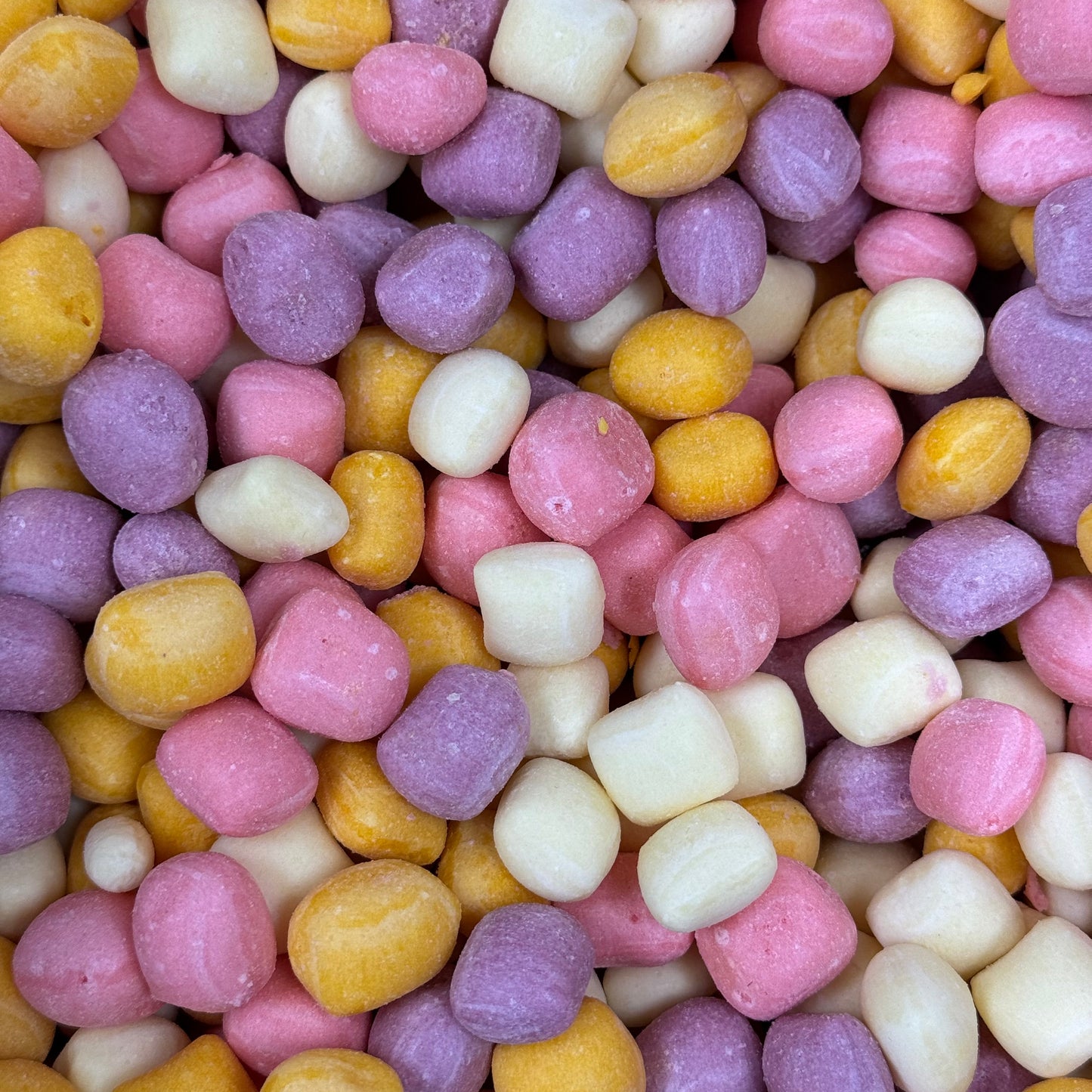 Mini Fruits Puff Squares  – Freeze-Dried Cake & Ice Cream Topping