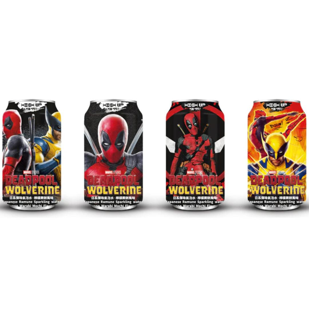 Deadpool & Wolverine Ramune Lemon Warabi 330ml