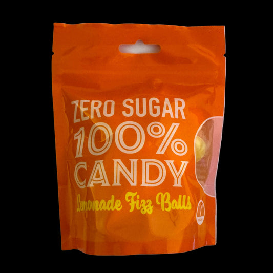 Zero Sugar Free Lemonade Figg Balls 120g Candy Hard Boiled Sweets