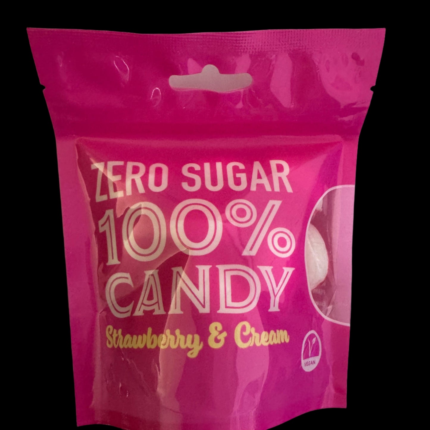 Zero Sugar Free Strawberry & Cream 120g Candy Hard Boiled Sweets