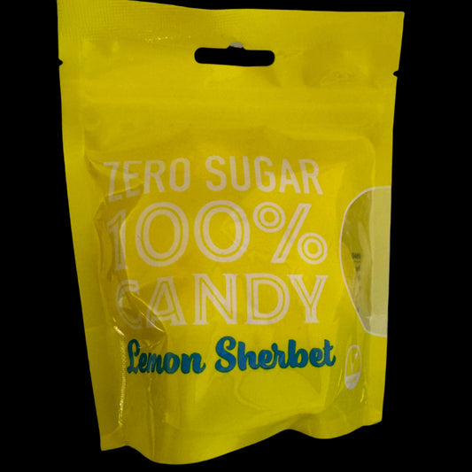 Zero Sugar Free Lemon Sherbet 120g Candy Hard Boiled Sweets