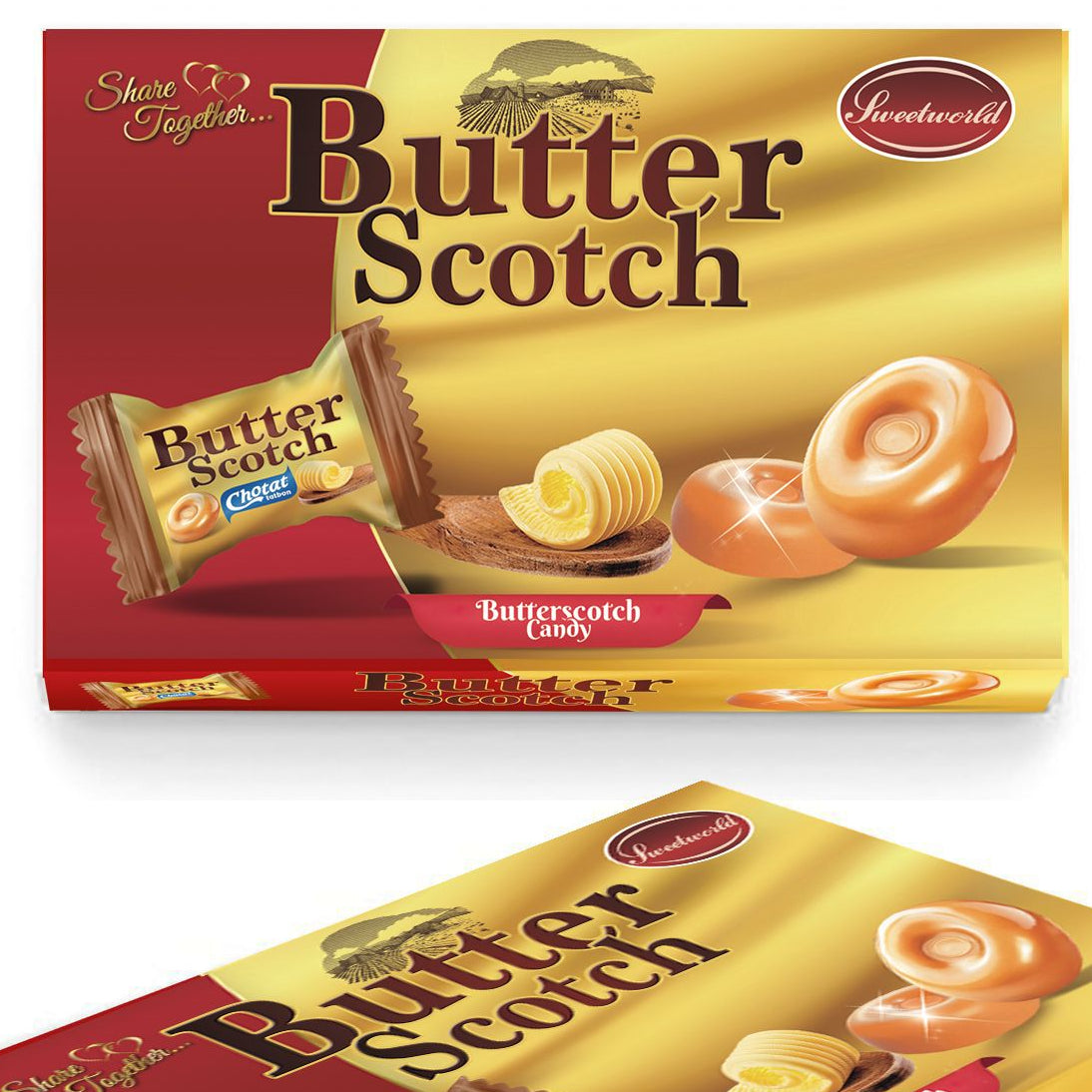 Butter Scotch In Box 200g Halal - Theatre Box