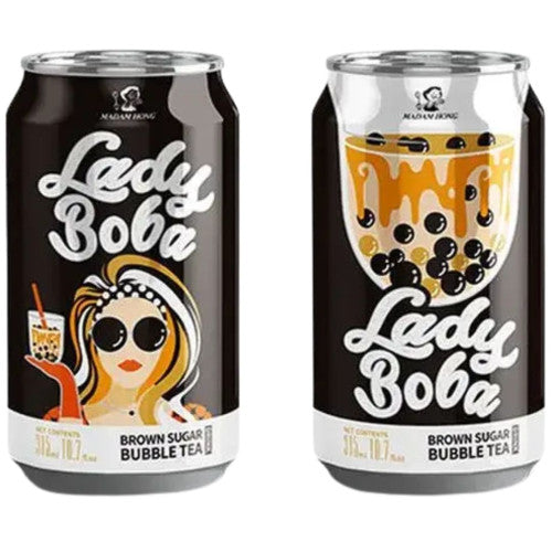 Madam Hong Lady Boba Brown Sugar Bubble Tea 315ml