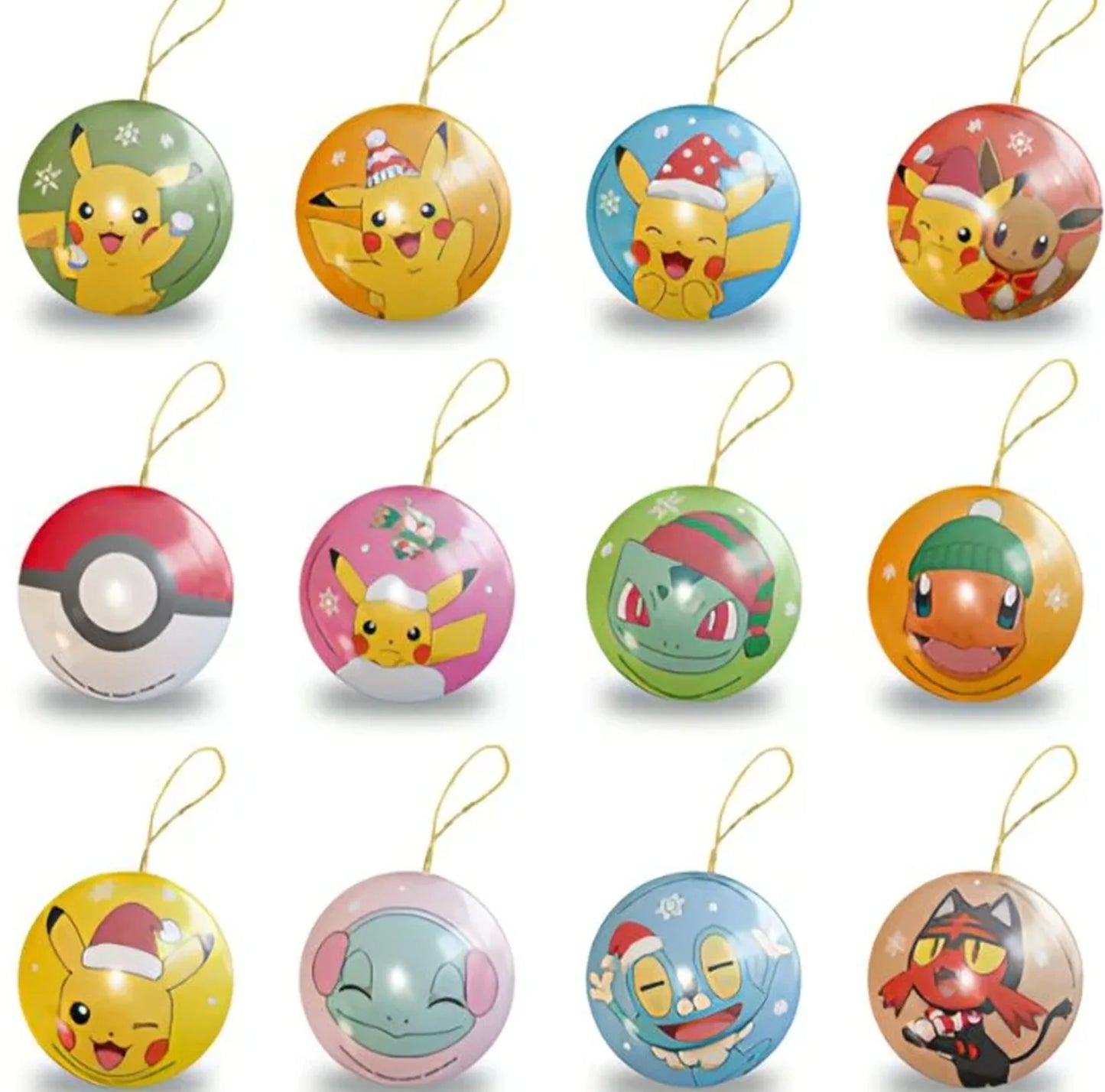 Pokemon Christmas Baubles 5g