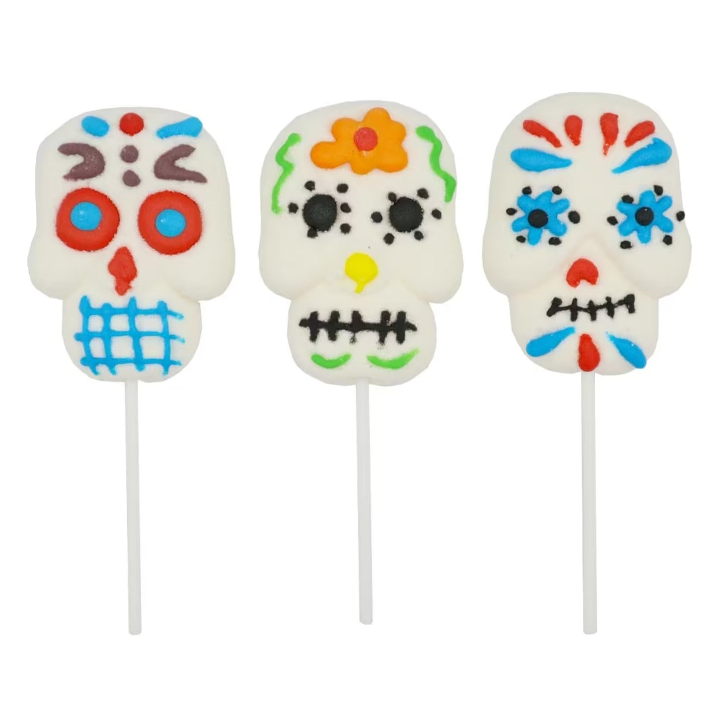 Candy Realms Skull Mallow Pops 40g