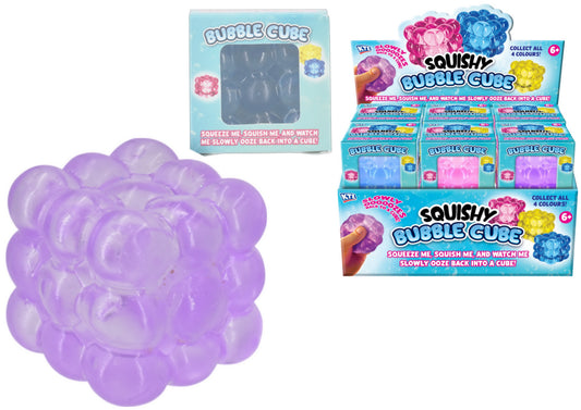 Squishy Bubble Cube Sensory Toy