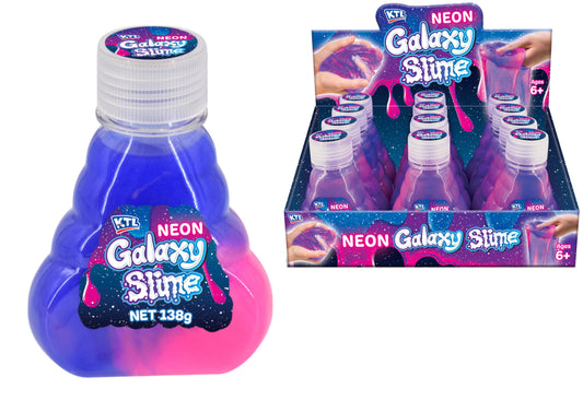 Neon Galaxy Slime 138g