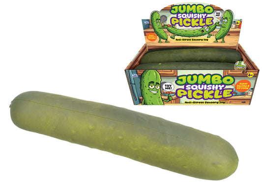 Jumbo Squishy Pickle Anti-Stress Sensory Toy