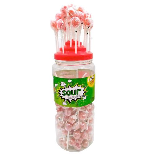 Lick-It Halal Red Sour 7g Lollies - 150 Count Halal