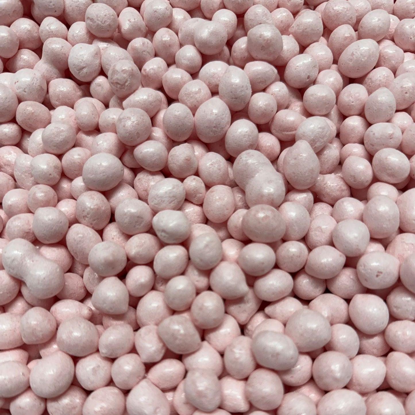 Mouth Melts Pink Raspberry Minimum Weight 50g Freeze Dried 280ml Tub