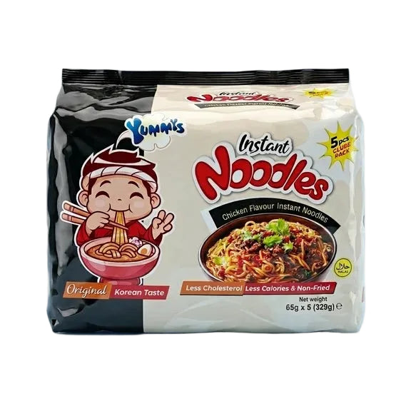5 Pack Yummys Chicken Flavour Instant Noodles 65g x5