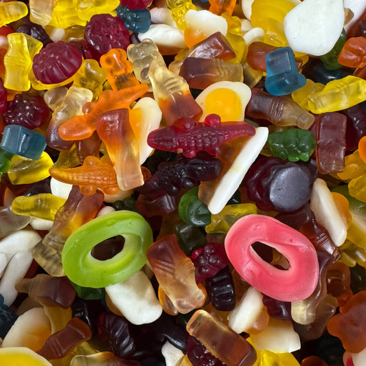 Mini Jelly Mix Party Bags 200g Individually Packed Sweet Bags