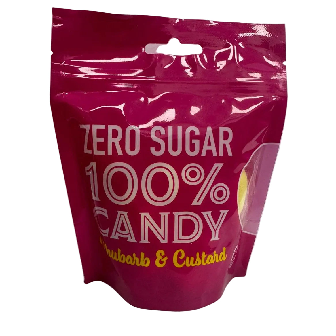 Zero Sugar Free Rhubarb & Custard 120g Candy Hard Boiled Sweets