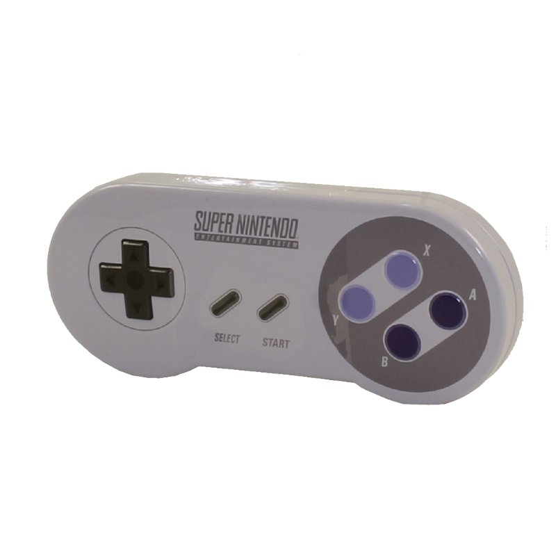 SUPER NINTENDO CONTROLLER SNES NOVELTY TIN WITH WILD BERRY CANDY 42.5G
