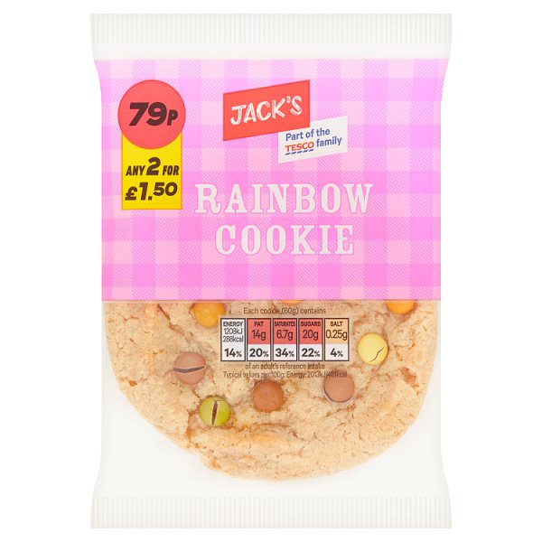 Jack's Rainbow Cookie 60g