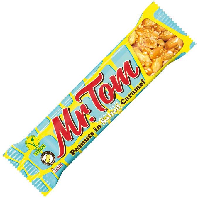 Mr Tom Salted Caramel Peanut Bar 40g