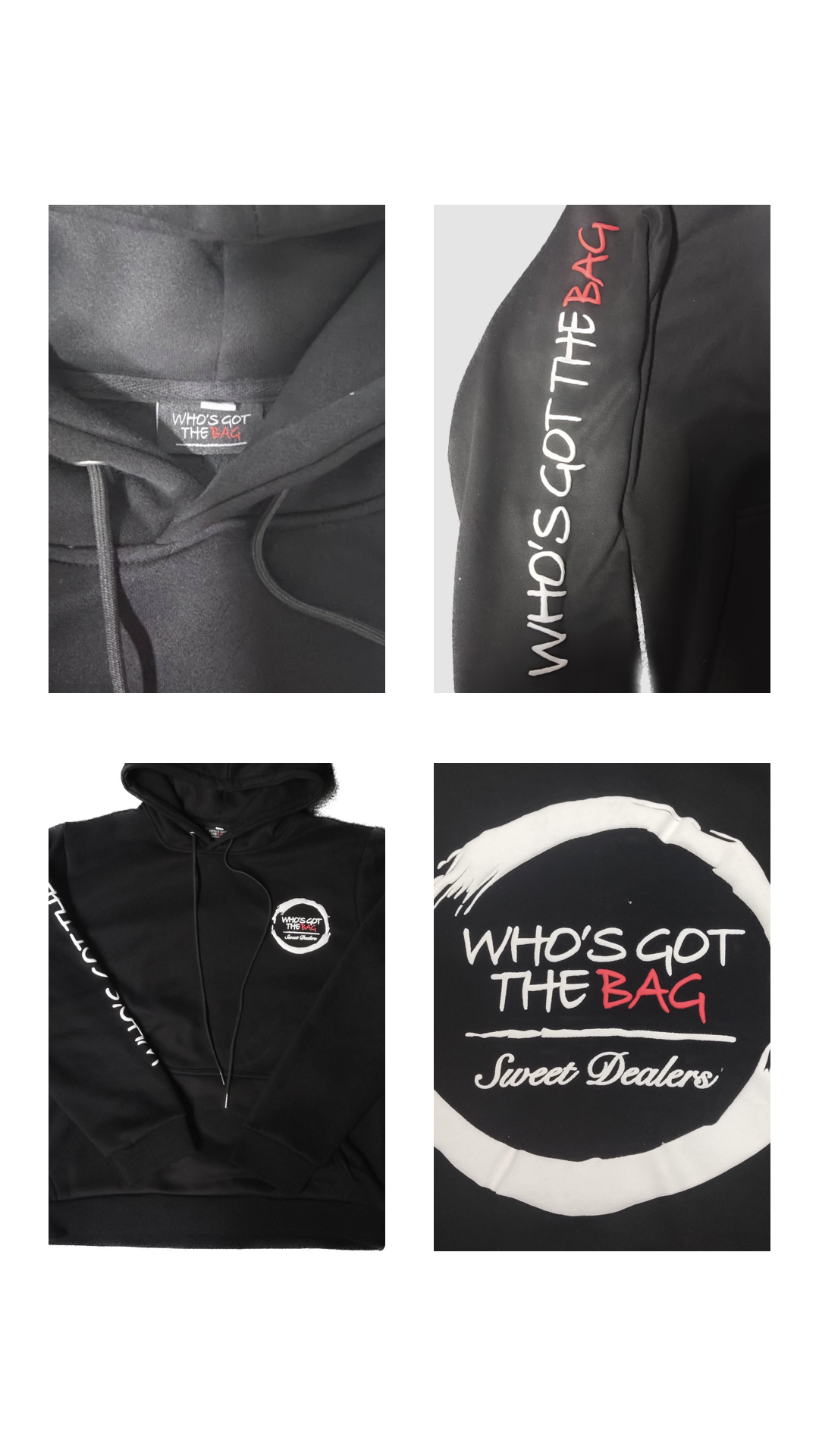 Who’s Got The Bag Branded Hoodie