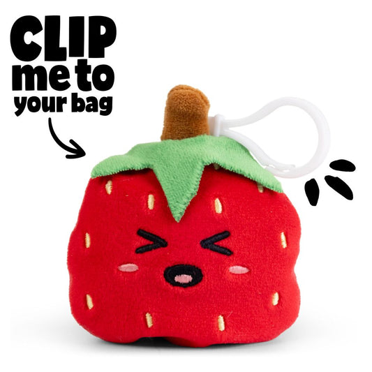 Fruit Clip & Cuddle Plush Keyrings