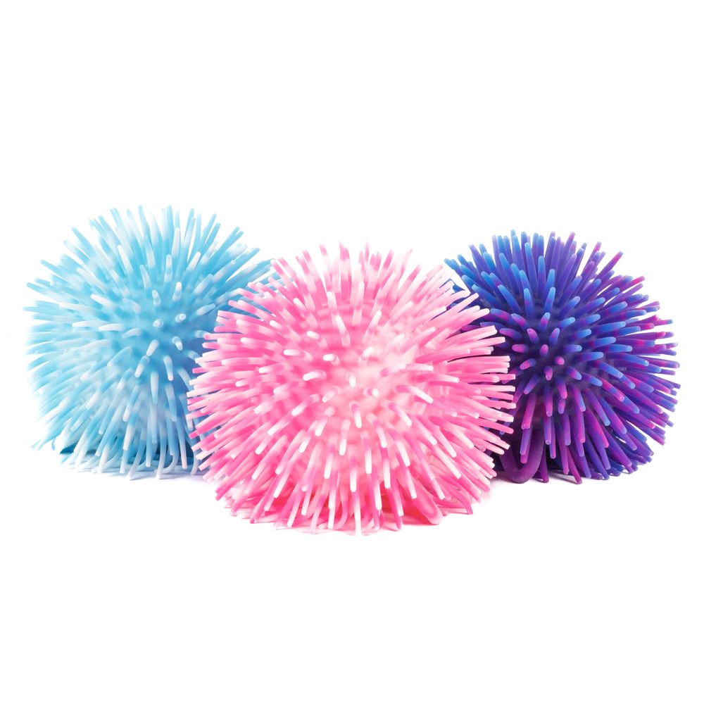 Tutti Frutti Puffer Ball Sensory Toy, Soft Spiky Squeeze Ball