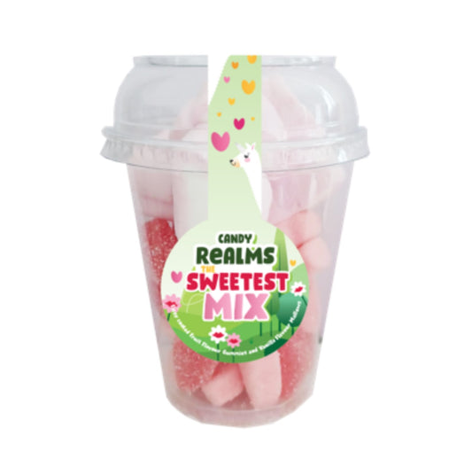 Candy Realms Fizzy Mix Candy Cup 225g