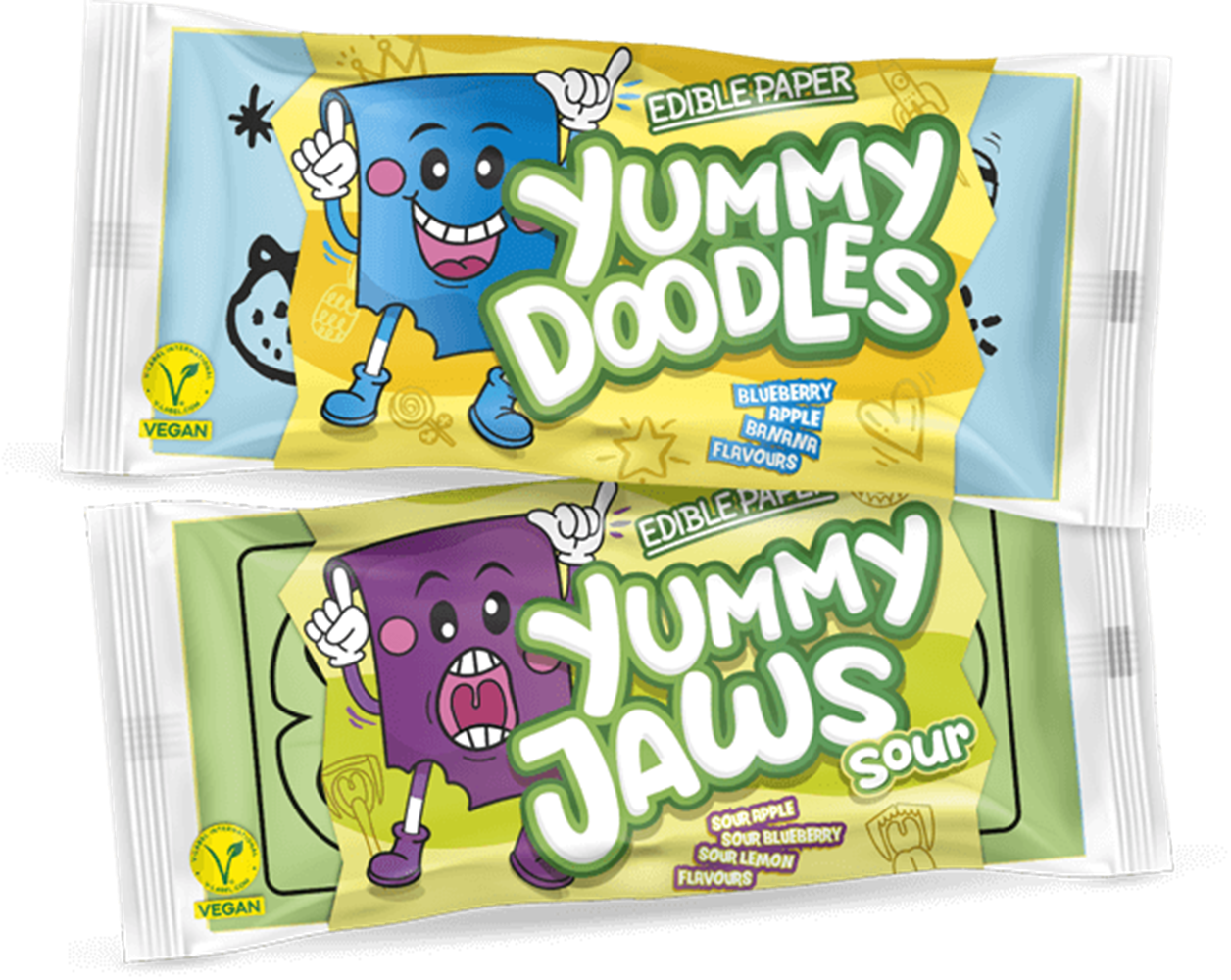 YUMMY JAWS EDIBLE CANDY PAPER