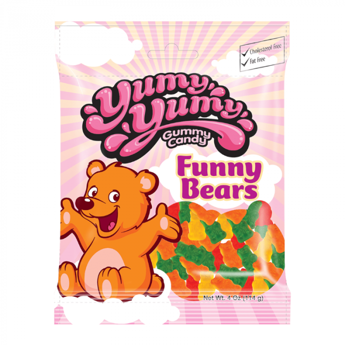 Yumy Yumy Funny Bears 113g