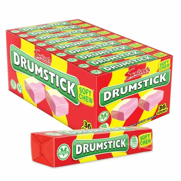 Swizzels Drumstick Soft Chew Stick Packs 43g