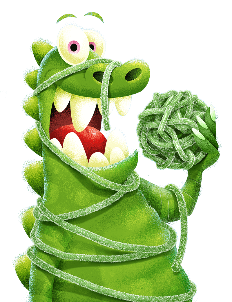 Chewits Xtreme Sour Apple Laces