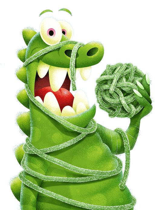 Chewits Xtreme Sour Apple Laces