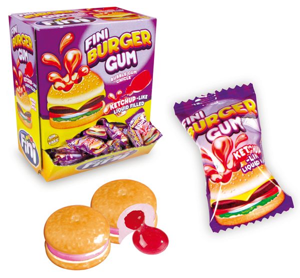 Fini Burger Gums Bubblegum single