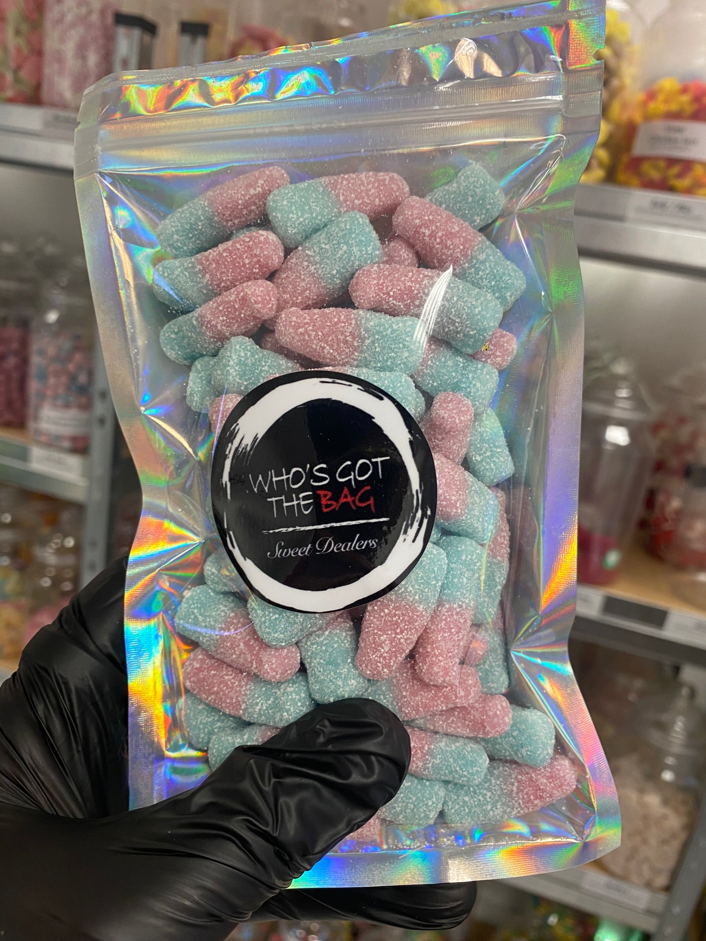 Fizzy Bubblegum Bottles 200g