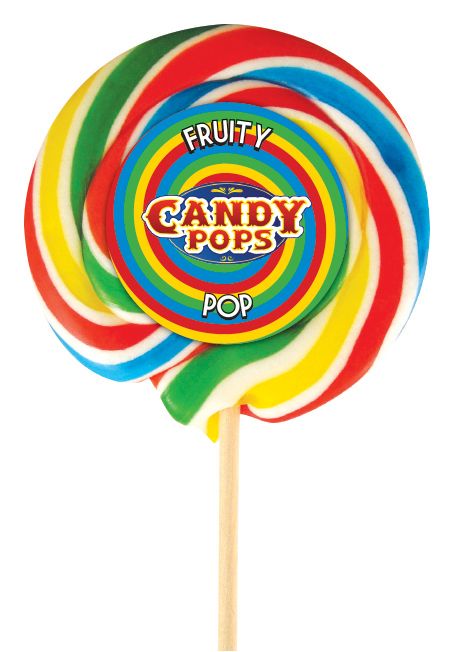 Large Wheel Rainbow Lollipops