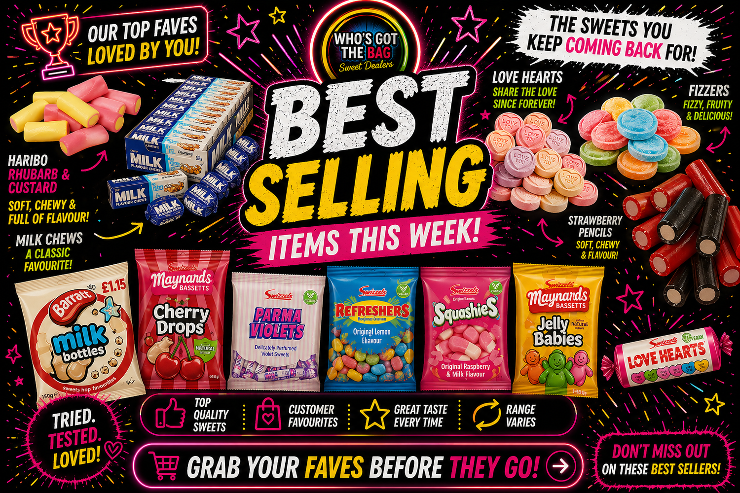 Best Selling Sweets This Week