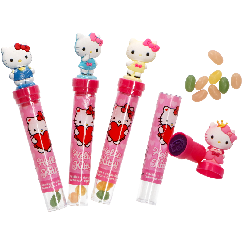 Hello Kitty Stamps with Candy 8g