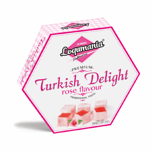 Turkish Delight 200g Gift Box Rose Flavour Soft Chewy Candy