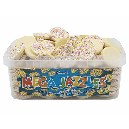 Hannah's Mega Snowies Tub 600g Chocolate & And Cream Flavoured Candy